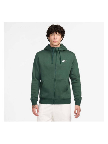 МЪЖКО ГОРНИЩЕ NIKE BV2645-010 NSW CLUB HOODIE FZ BB ЗЕЛЕНО