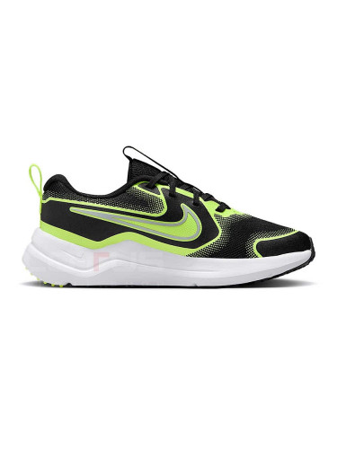 ДЕТСКИ МАРАТОНКИ ЗА МОМЧЕ NIKE HM4402-005 COSMIC RUNNER GS ЧЕРНИ/ЕЛЕКТРИКОВО ЗЕЛЕНИ