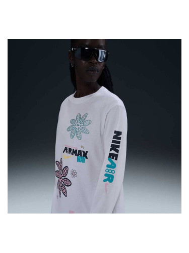 ДАМСКА БЛУЗА NIKE HF9529-100 NSW LS TEE AMD БЯЛА