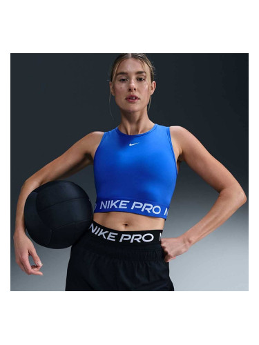 ДАМСКИ ПОТНИК NIKE FZ3615-407 PRO DF 365 CROP TANK СИН