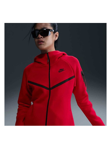 ДАМСКО ГОРНИЩЕ NIKE HV6747-657 NSW TCH FLC WR FZ HDY 2 ЧЕРВЕНО