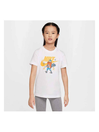 ДЕТСКА ТЕНИСКА ЗА МОМЧЕ NIKE HM5661-100 NSW TEE BOXY 2 БЯЛА