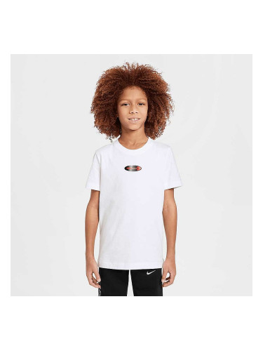 ДЕТСКА ТЕНИСКА ЗА МОМЧЕ NIKE HM5863-100 NSW TEE FTW БЯЛА