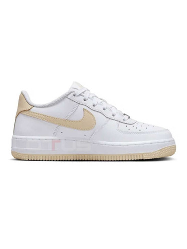ДЕТСКИ ОБУВКИ ЗА МОМИЧЕ NIKE FV5948-118 AIR FORCE 1 BG БЕЛИ/СВЕТЛОКАФЯВИ