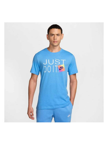 МЪЖКА ТЕНИСКА NIKE HJ0563-412 NSW TEE 6MO JDI СИНЯ
