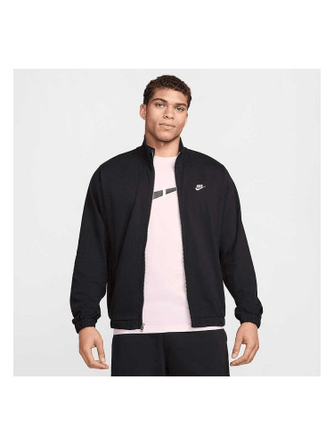 МЪЖКО ГОРНИЩЕ NIKE FQ3426-010 CLUB KNIT JKT ЧЕРНО