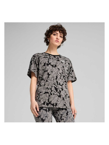 ДАМСКА ТЕНИСКА PUMA 68498701 ESS NATURE 2.0 AOP TEE ЧЕРНА