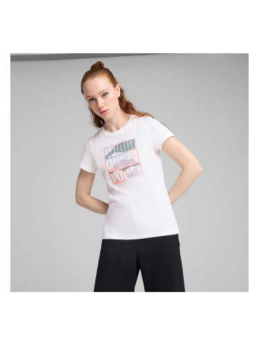 ДАМСКА ТЕНИСКА PUMA 68508302 GRAPHICS MOUNTAIN TEE БЯЛА
