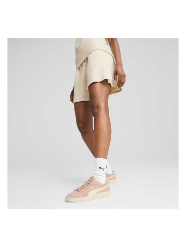 ДАМСКИ КЪСИ ПАНТАЛОНИ PUMA 68506287 HER HIGH-WAIST SHORTS 5IN БЕЖОВИ