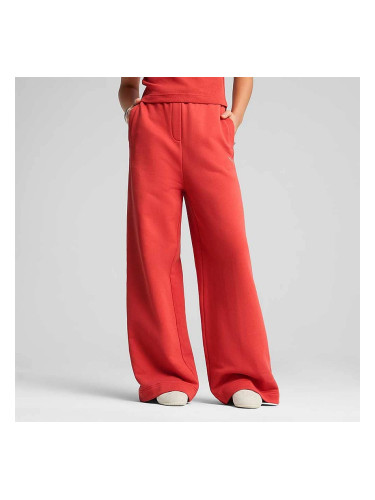 ДАМСКО ДОЛНИЩЕ PUMA 62977915 PREMIUM ESS RELAXED SWEATPANTS OP ЧЕРВЕНО