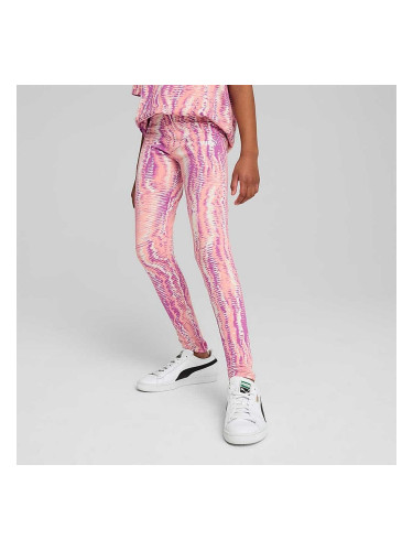 ДЕТСКИ КЛИН ЗА МОМИЧЕ PUMA 68648718 ESS NATURE 2.0 LEGGING G КОРАЛОВ