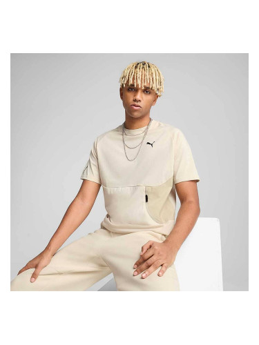 МЪЖКА ТЕНИСКА PUMA 62967387 PUMATECH POCKET TEE БЕЖОВА