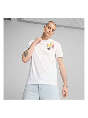 МЪЖКА ТЕНИСКА PUMA 68482902 GRAPHICS ICON TEE БЯЛА