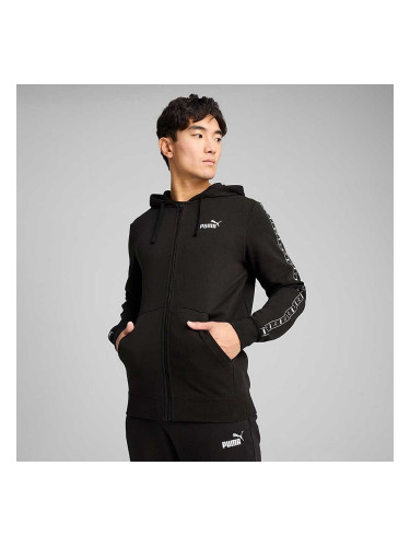 МЪЖКО ГОРНИЩЕ PUMA 68467801 ESS TAPE FULL-ZIP HOODIE TR ЧЕРНО
