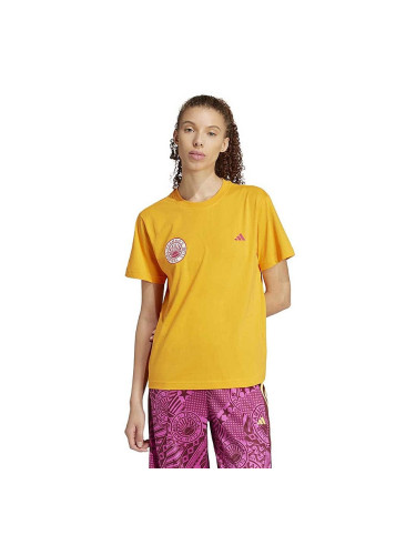 ДАМСКА ТЕНИСКА ADIDAS JD6293 FARM GFX TEE ОРАНЖЕВА