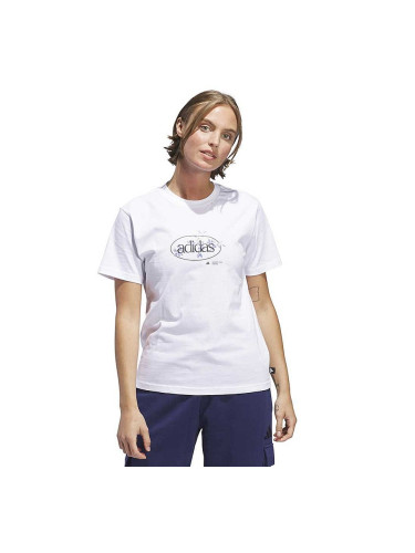 ДАМСКА ТЕНИСКА ADIDAS JI9432 ELEM FLRL TEE БЯЛА