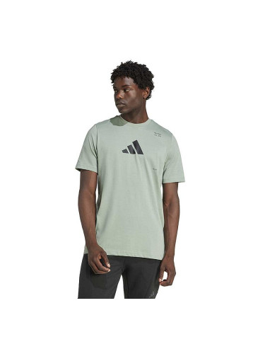 МЪЖКА ТЕНИСКА ADIDAS JD1835 TR CAT G TEE ЗЕЛЕНА