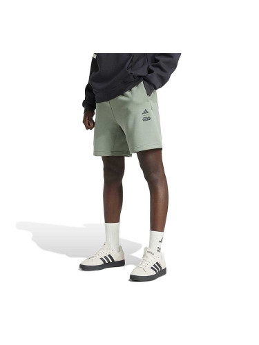 МЪЖКИ КЪСИ ПАНТАЛОНИ ADIDAS JI5722 SW TM SHORT ЗЕЛЕНИ