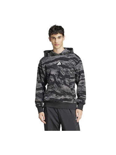 МЪЖКИ СУИТШЪРТ ADIDAS JD8084 SEA CAMO HD ЧЕРЕН/СИВ