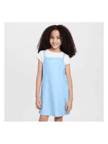 ДЕТСКА РОКЛЯ ЗА МОМИЧЕ NIKE 36M700-C60 SWOOSH MOTION 2 PC SET СВЕТЛОСИНЯ