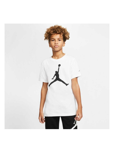 ДЕТСКА ТЕНИСКА ЗА МОМЧЕ NIKE 952423-001 JORDAN JUMPMAN TEE БЯЛА