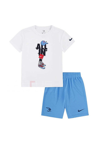 ДЕТСКИ СПОРТЕН ЕКИП ЗА МОМЧЕ NIKE 8Q1105-001 GRAFF LOCK UP SET БЯЛ/СИН