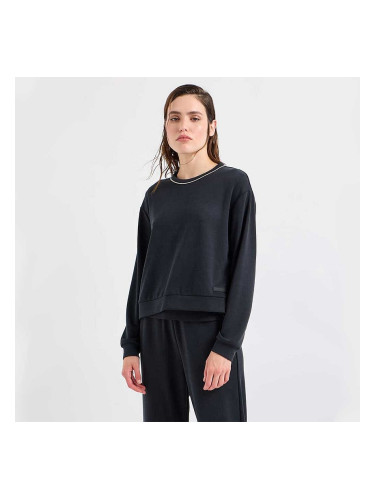 ДАМСКА БЛУЗА EA7 EMPORIO ARMANI 7W000142-UC001 PRECIOUS W T-TOP FZ ЧЕРНА