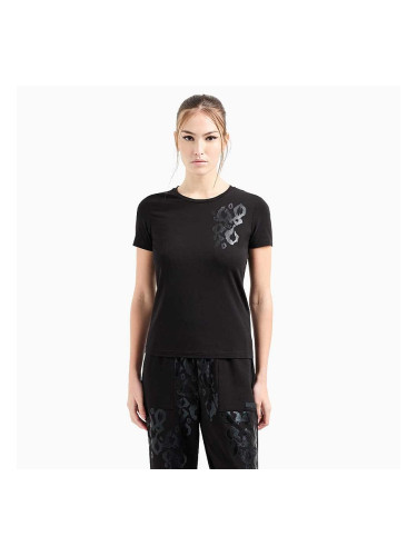 ДАМСКА ТЕНИСКА EA7 EMPORIO ARMANI 7W000133-UC001 GRAPHIC SERIES W TEE SS ЧЕРНА