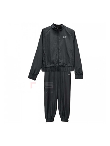 ДАМСКИ СПОРТЕН ЕКИП EA7 EMPORIO ARMANI 7W000118-UC001 TRACKSUIT W TT FZ CH WOVEN ЧЕРЕН