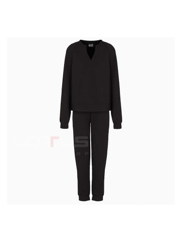 ДАМСКИ СПОРТЕН ЕКИП EA7 EMPORIO ARMANI 7W000125-UC001 TRAIN TRACKSUIT W MAXI LOGO TT VN CH ЧЕРЕН