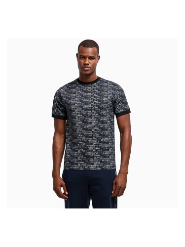 МЪЖКА ТЕНИСКА EA7 EMPORIO ARMANI 7M000208-UC001 GRAPHIC SERIES M TEE SS MONOGRAM PRINTED ЧЕРНА