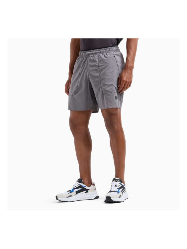 МЪЖКИ КЪСИ ПАНТАЛОНИ EA7 EMPORIO ARMANI 6DPS11-1992 M SHORTS NYLON СИВИ
