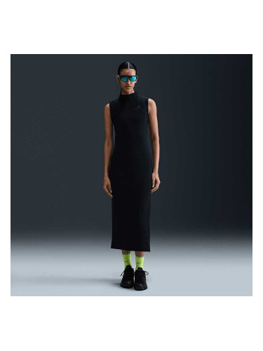 ДАМСКА РОКЛЯ NIKE HJ1385-010 NSW TCH FLC MAXI TANK DRESS ЧЕРНА