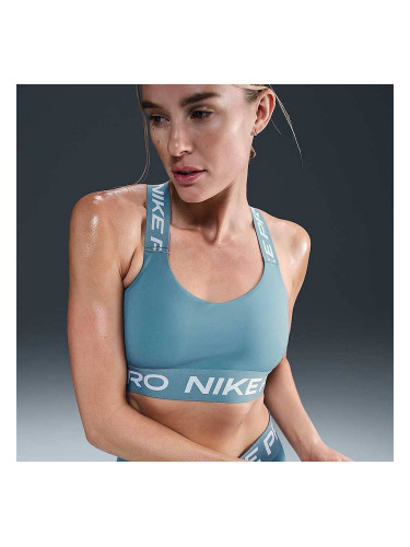 ДАМСКИ СПОРТЕН СУТИЕН NIKE HF5372-006 PRO BRA TT СИНЬО-СИВ