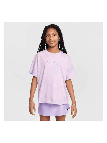 ДЕТСКА ТЕНИСКА ЗА МОМИЧЕ NIKE HQ2348-537 NSW TEE ADAPT TWEEN БЛЕДОЛИЛАВА