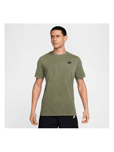 МЪЖКА ТЕНИСКА NIKE HJ0732-222 NSW TEE CLUB SSNL WASH МАСЛИНЕНО ЗЕЛЕНА