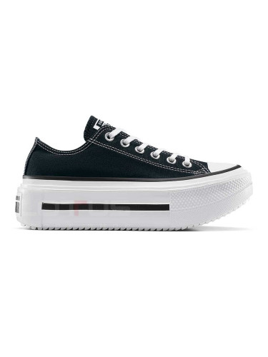 ДАМСКИ КЕЦОВЕ CONVERSE A15490C CHUCK TAYLOR ALL STAR LIFT DOUBLE STACK ЧЕРНИ