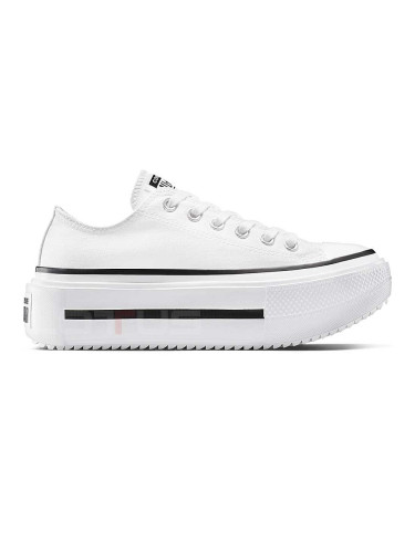 ДАМСКИ КЕЦОВЕ CONVERSE A15491C CHUCK TAYLOR ALL STAR LIFT DOUBLE STACK БЕЛИ