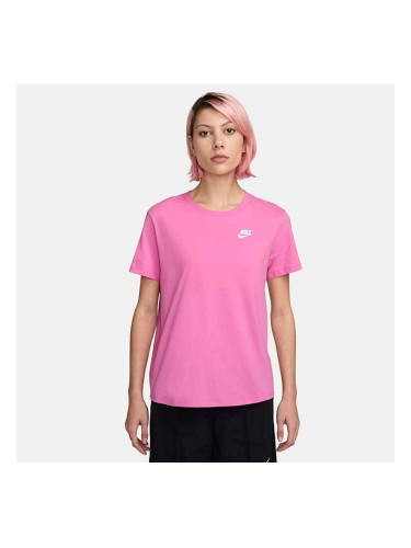 ДАМСКА ТЕНИСКА NIKE DX7902-675 NSW CLUB SS TEE РОЗОВА
