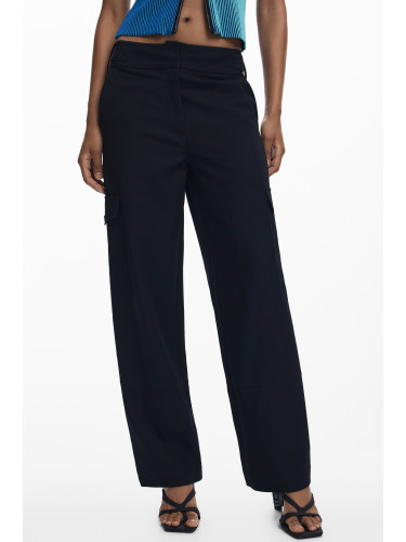 Черен панталон с джобове