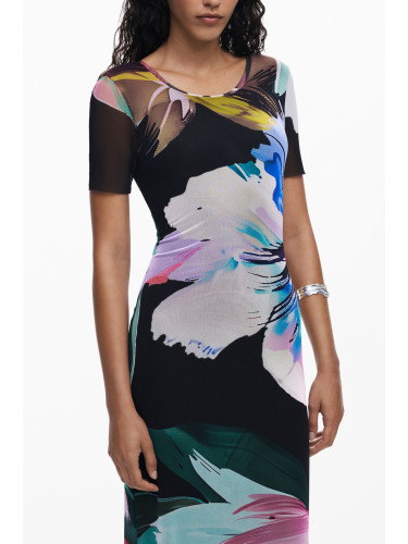 Флорална макси рокля