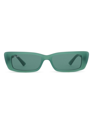 Ray-Ban Teru RB4425 676282 54 - правоъгълна слънчеви очила, unisex, зелени
