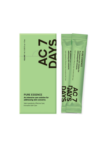 Ампула чиста кожа със спикула (микроигли) Dr.Tisha AC7 Days PURE ESSENCE General Skin Trouble 5x1ml