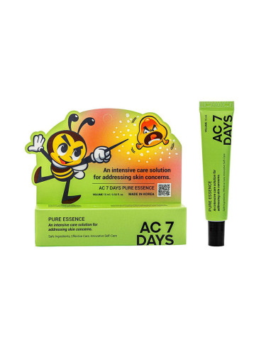 Ампула чиста кожа със спикула (микроигли) Dr.Tisha AC7 Days PURE ESSENCE General Skin Trouble