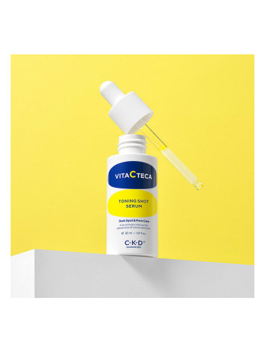 Витамин C-Тека Изсветляващ серум CKD Vita C Teca Toning Shot Serum