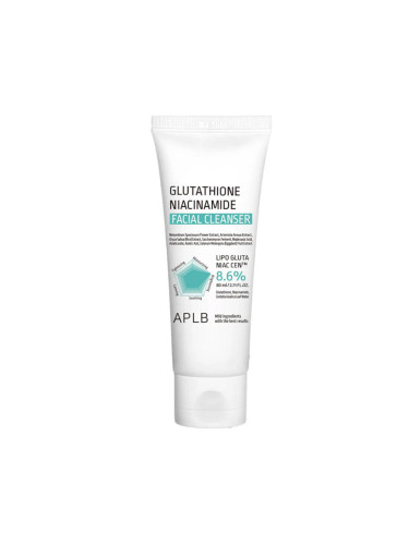 Почистващ гел за лице с глутатион и ниацинамид APLB Glutathione Niacinamide Facial Cleanser