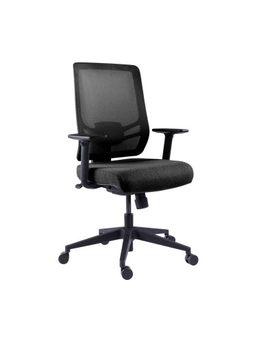 Стол работен Inflex черен