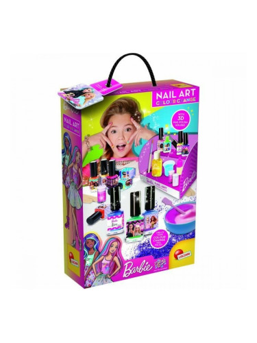 Комплект за маникюр Lisciani Giochi Barbie nail art