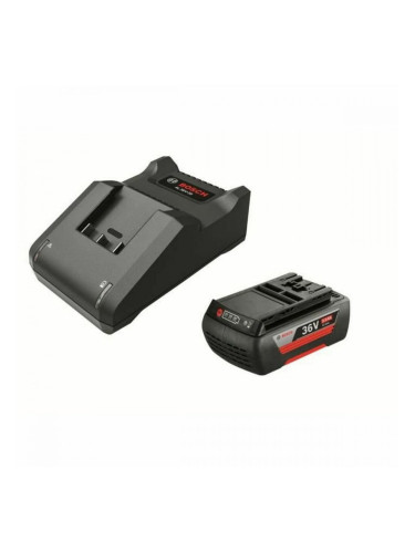 Комплект зарядно и акумулаторни батерии BOSCH Starter Set Litio Ion 2 Ah 36 V