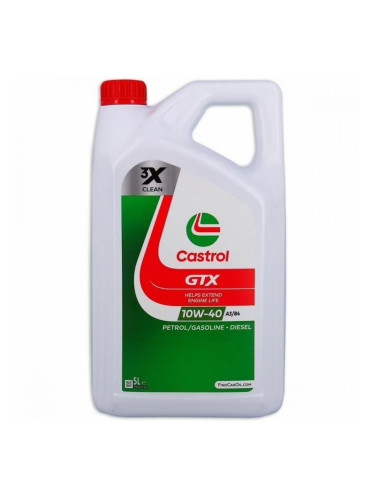 Моторно масло Castrol GTX Петрол Diesel 10W40 5 L